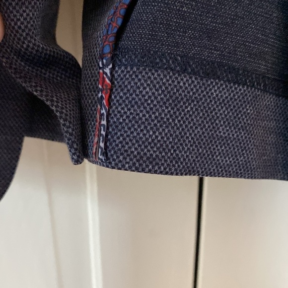 Tommy Hilfiger Slim Fit Blazer One Button Blazer Women's No Collar Pocket Size 6 - Picture 10 of 13